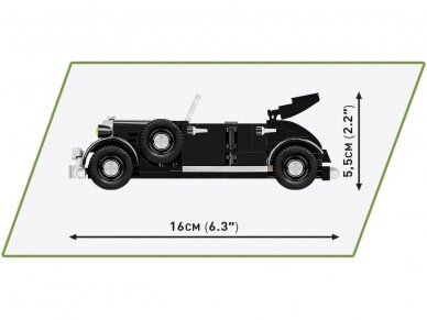 COBI - Constructor De Gaulle's Horch830BL, 1/35, 2261 3