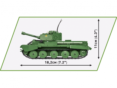 COBI - Konstruktorius Cromwell Mk.IV, 1/35, 2269 8