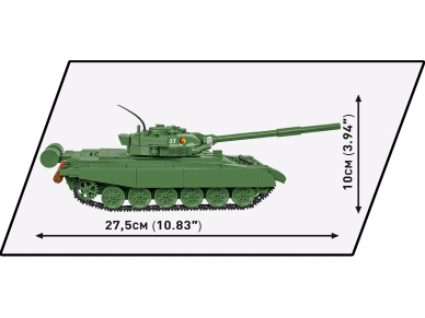 COBI - Konstruktorius T-72 (East Germany/Soviet), 1/35, 2625 8