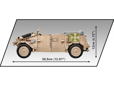 COBI - Constructor Kübelwagen (PKW Typ 82) - Executive Edition, 1/12, 2802 12