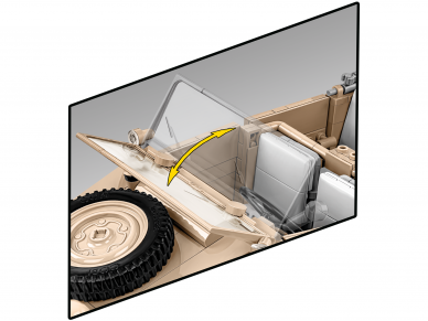 COBI - Konstruktorius Kübelwagen (PKW Typ 82) - Executive Edition, 1/12, 2802 9