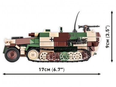 COBI - Konstruktorius Sd.Kfz. 251/9 Stummel, 1/35, 2283 5