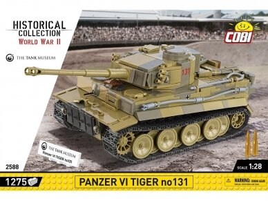 COBI - Konstruktorius Panzer VI Tiger no131, 1/28, 2588