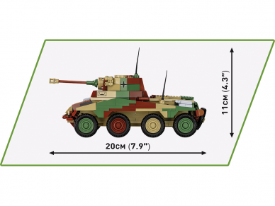 COBI - Konstruktorius Sd.Kfz. 234/2 Puma, 1/35, 2287 7