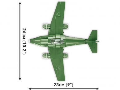 COBI - Konstruktorius Messerschmitt Me262, 1/48, 5881 6