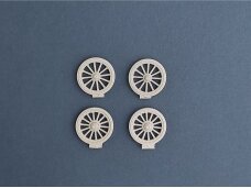 CSM - Canadian Armoured MG Carrier resin wheels (колеса из смолы), 1/35, A35-008