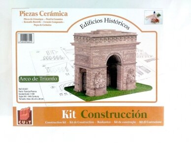 CUIT - Ceramic Building Model kit - Triumphal arch, (París, France) 1/180, 3.651