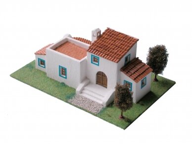 CUIT - Ceramic Building Model kit - Typical Ibiza house, 1/87, 3.509 2