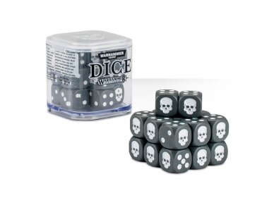 Dice Cube, GREY, 65-36