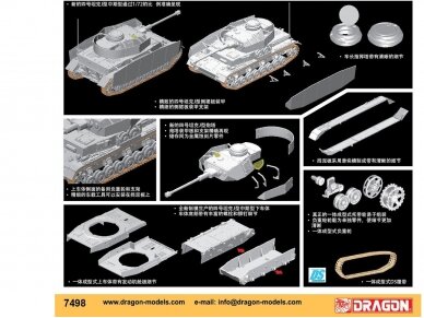 Dragon - Pz.Kpfw. IV Ausf. J (Mid Production), 1/72, 7498 1