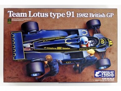 EBBRO - Team Lotus Type 91 1982, 1/20, 20012