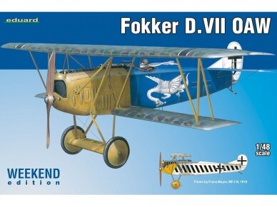 Eduard - Fokker D.VII OAW, Weekend Edition su LTU dekalėmis, 1/48, 84155