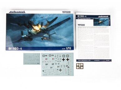 Eduard - Messerschmitt Bf 110G-4 Weekend Edition, 1/72, 7465 1