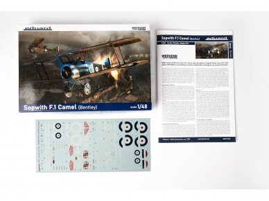 Eduard - Sopwith F.1 Camel (Bentley) Weekend edition, 1/48, 8485 2