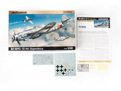 Eduard - Messerschmitt Bf 109G-10 Mtt Regensburg ProfiPack edition, 1/48, 82119 1