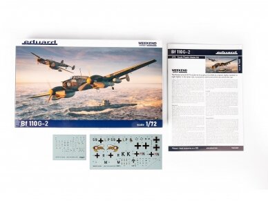 Eduard - Messerschmitt Bf 110G-2 Weekend edition, 1/72, 7468 1