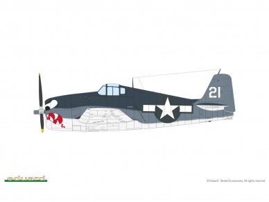 Eduard - Grumman F6F-3 Hellcat Weekend Edition, 1/48, 84194 10