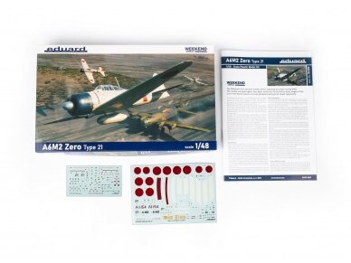 Eduard - Mitsubishi A6M2 Zero Type 21 Weekend edition, 1/48, 84189 1