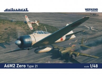 Eduard - Mitsubishi A6M2 Zero Type 21 Weekend edition, 1/48, 84189