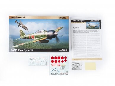 Eduard - A6M3 Zero Type 32 Profipack, 1/48, 82213 1