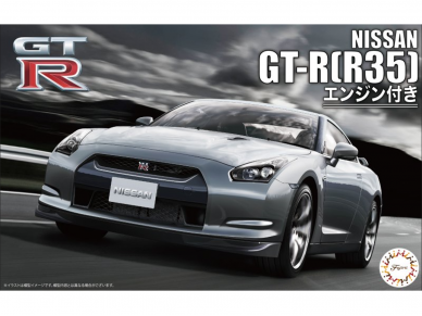 Fujimi - Nissan GT-R (R35) w/Engine, 1/24, 04749