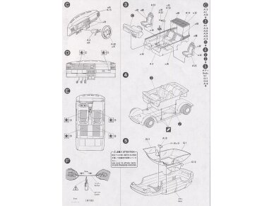 Fujimi - Volkswagen Golf II GTI 16V Rabbit, 1/24, 12675 5