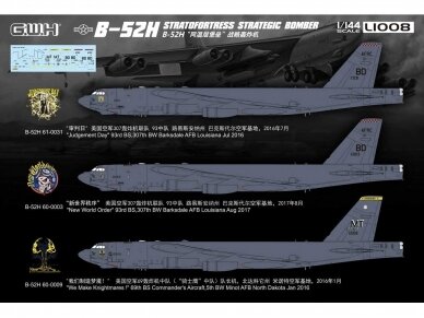 Great Wall Hobby - B-52H Stratofortress Strategic Bomber, 1/144, L1008 2