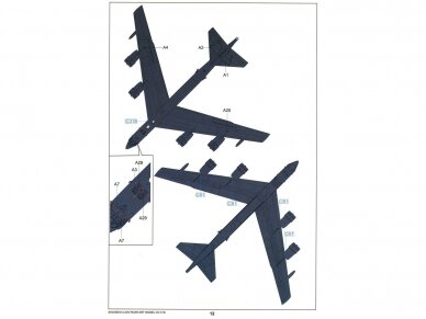 Great Wall Hobby - B-52H Stratofortress Strategic Bomber, 1/144, L1008 6