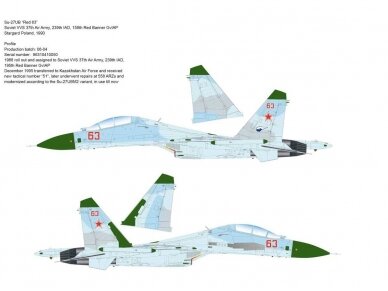 Great Wall Hobby - Su-27UB Flanker-C Heavy Fighter, 1/48, L4827 4