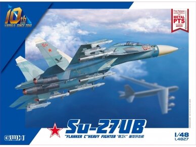 Great Wall Hobby - Su-27UB Flanker-C Heavy Fighter, 1/48, L4827