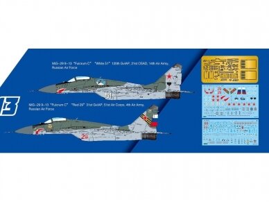 Great Wall Hobby - MiG-29 "Fulcrum C" 9-13, 1/48, L4813 1