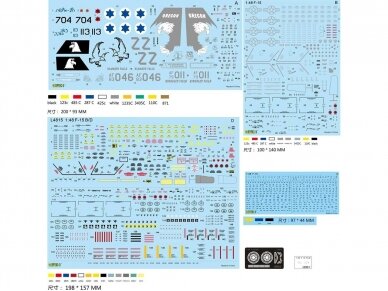 Great Wall Hobby - F-15B/D Israeli Air Force & U.S. Air Force, 1/48, L4815 12