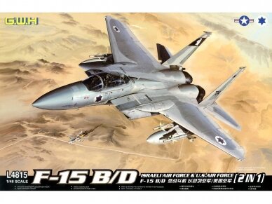 Great Wall Hobby - F-15B/D Israeli Air Force & U.S. Air Force, 1/48, L4815