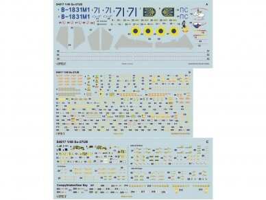 Great Wall Hobby - Ukrainian Air Force Su-27UB Digital Camouflage Limited Edition, 1/48, S4817 7