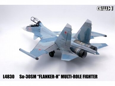 Great Wall Hobby - Su-30SM "Flanker H" Multirole Fighter Russian Air Force Multirole Fighter, 1/48, L4830 3