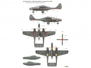 Great Wall Hobby - Northrop P-61B 'Black Widow' WWII USAAF - Last Shoot Down 1945, 1/48, L4810 8