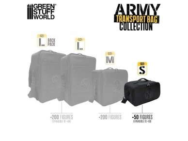 Green stuff world - Army Transport Bag - S (Figūrėlių transportavimo tašė), 12125 4