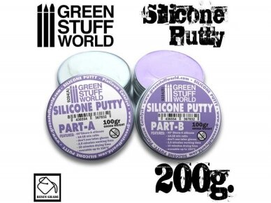 Green stuff world - Violet Silicone Putty (Silikonas formoms), 9284