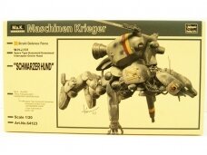 Hasegawa - Schwarzer Hund W.H.J.131 Space Type Humanoid Unmanned Interceptor GroBer Hund, 1/20, 64123