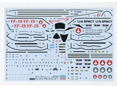 Hasegawa - Macross Plus YF-19 "Demonstrator" Limited Edition, 1/72, 65783 6