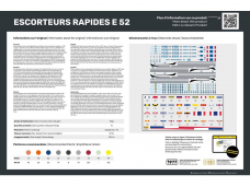 Heller - Escorteurs Rapides E 52 (Frigate Le Normand-class) Collection Historique, 1/400, 81094