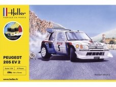 Heller - Peugeot 205 EV2 mudeli komplekt, 1/24, 56716