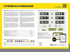 Heller - Citroen B14 Normande Starter Set, 1/24, 56729