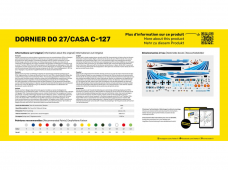 Heller - Dornier Do 27 / CASA C-127 Starter Set, 1/72, 35304