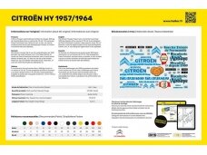 Heller - Citroėn Type H 2 decorations Model Set, 1/24, 56744