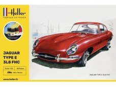 Heller - Jaguar Type E 3L8 FHC mudeli komplekt, 1/24, 56709
