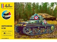 Heller -Hotchkiss H 35 Starter Set, 1/35, 57132