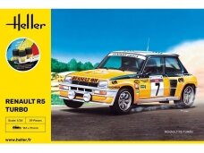 Heller - Renault R5 Turbo mudeli komplekt, 1/24, 56717