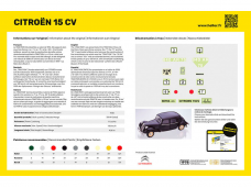 Heller - Citroën 15 CV mudeli komplekt, 1/24, 56763