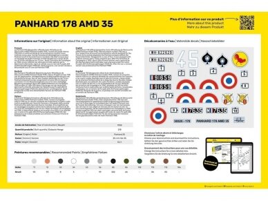 Heller - Panhard 178 AMD 35 подарочный набор, 1/35, 35325 1